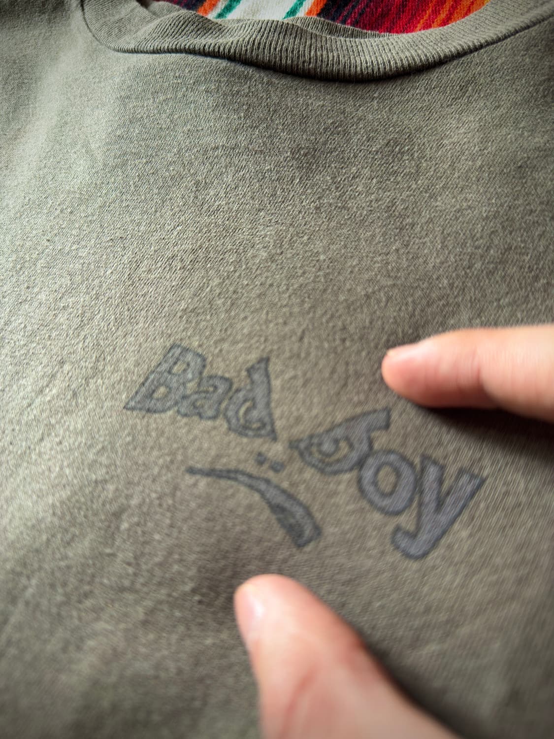 90s USA Bad Boy Club painting 롱슬리브 상품이미지3