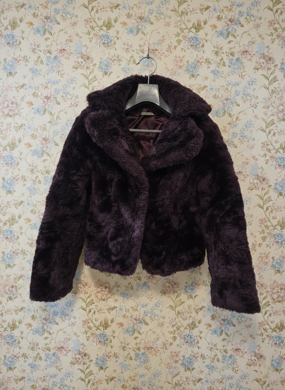 리트머스 보라색 퍼 자켓 XS 상품이미지1