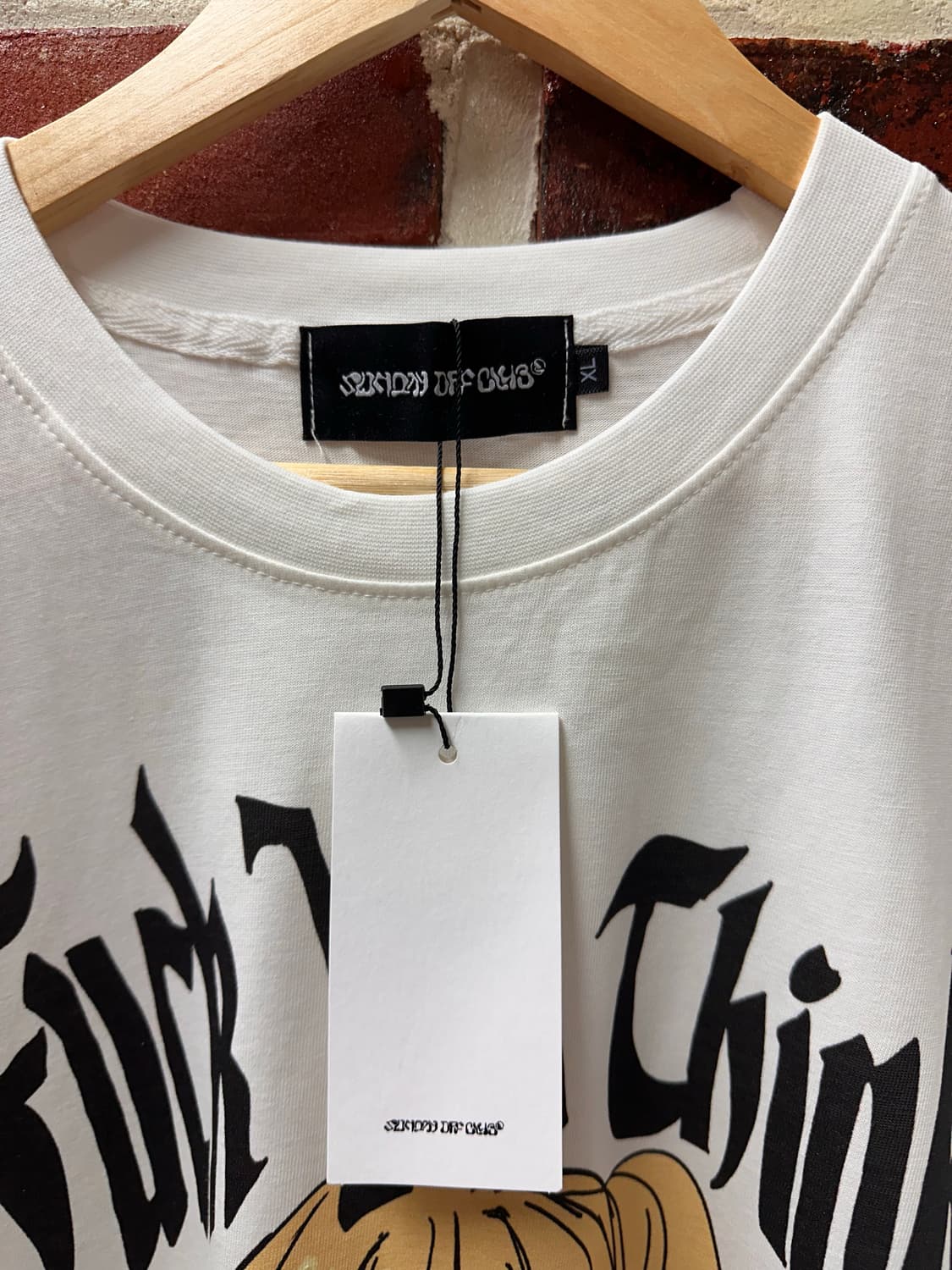 (XL)선데이오프클럽 숏슬리브 미착용 새상품 상품이미지3