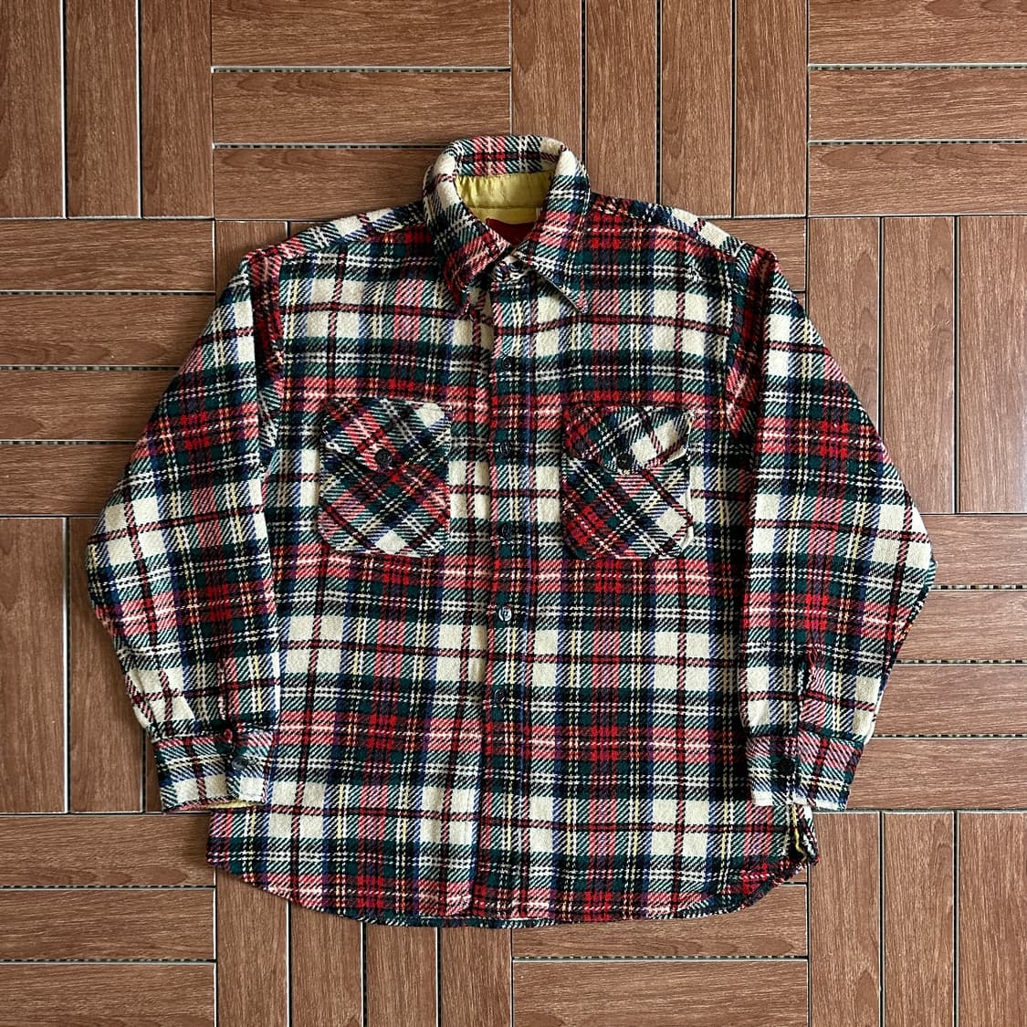 70‘s Kings road by Sears wool CPO shirts 상품이미지1