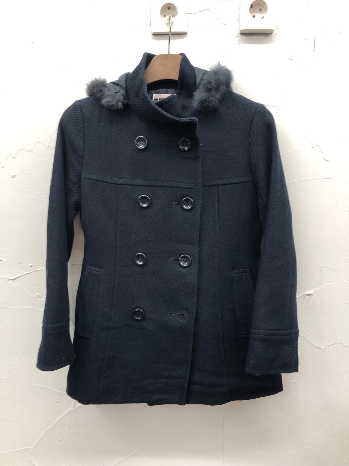 elle planete 후드 피코트 상품이미지1