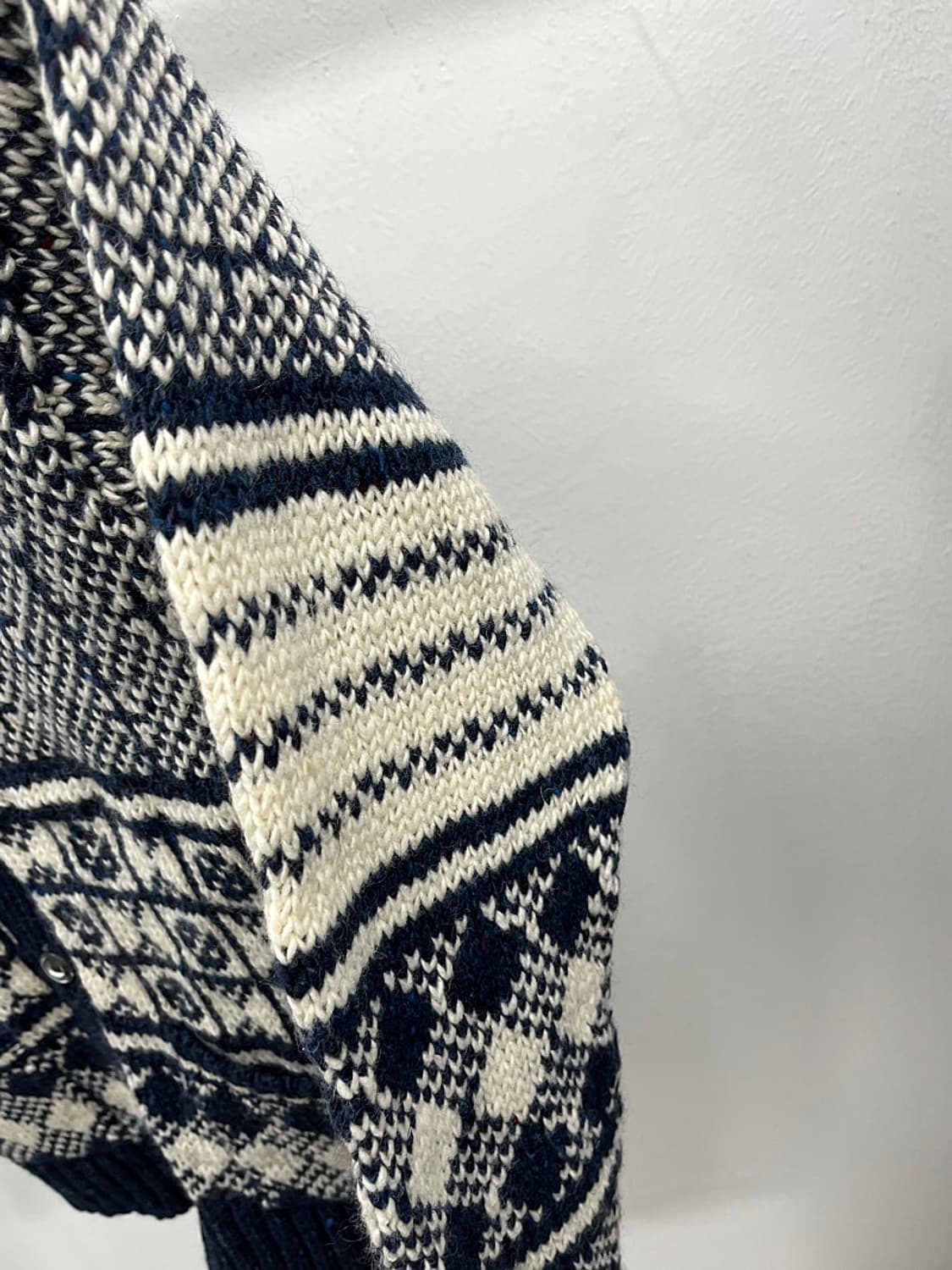 여) 톰브라운 페어아일 울 가디건  상품이미지3