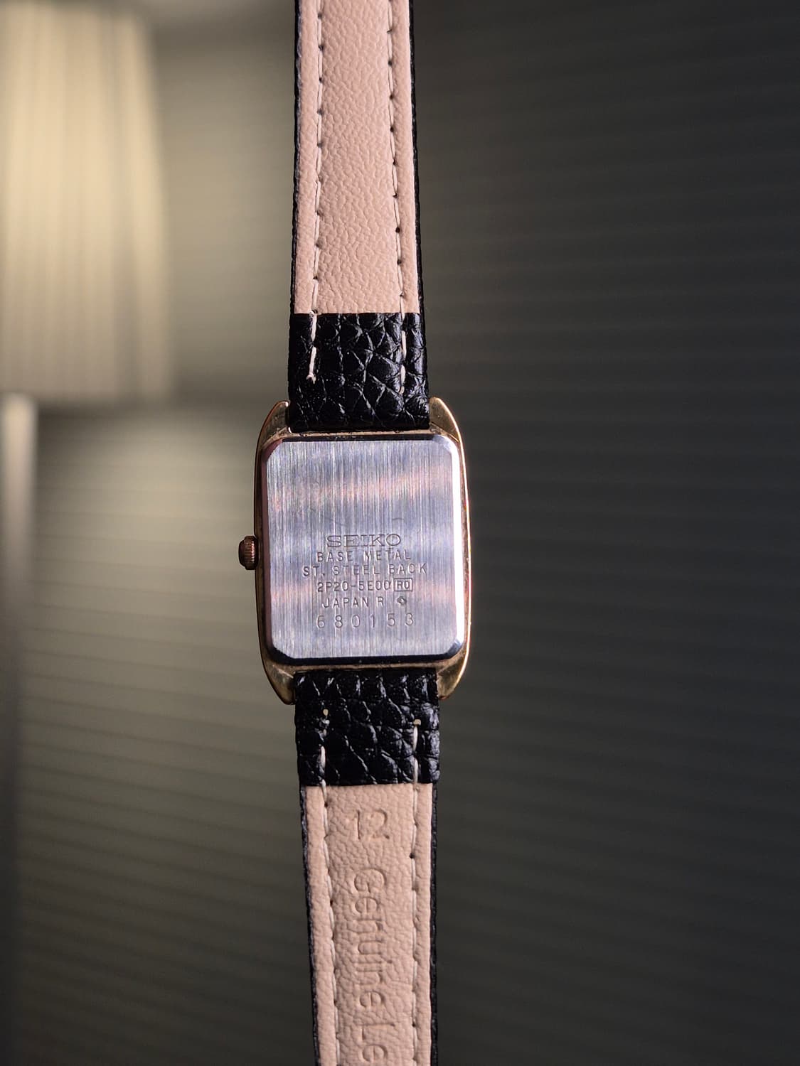 90's Vintage Seiko Gold TV Case Ladies 상품이미지5