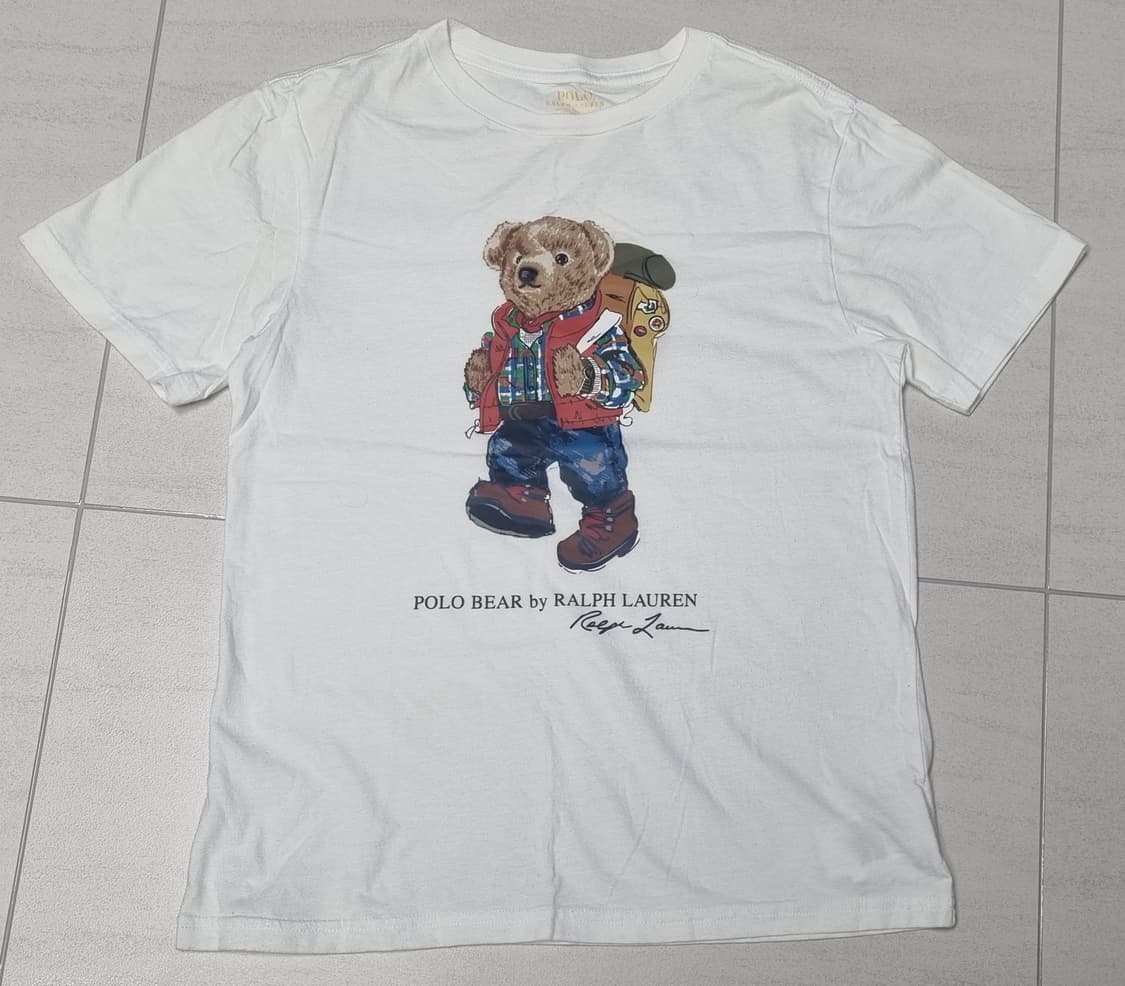 폴로 랄프로렌 폴로 베어 티셔츠 M(10-12) 상품이미지1