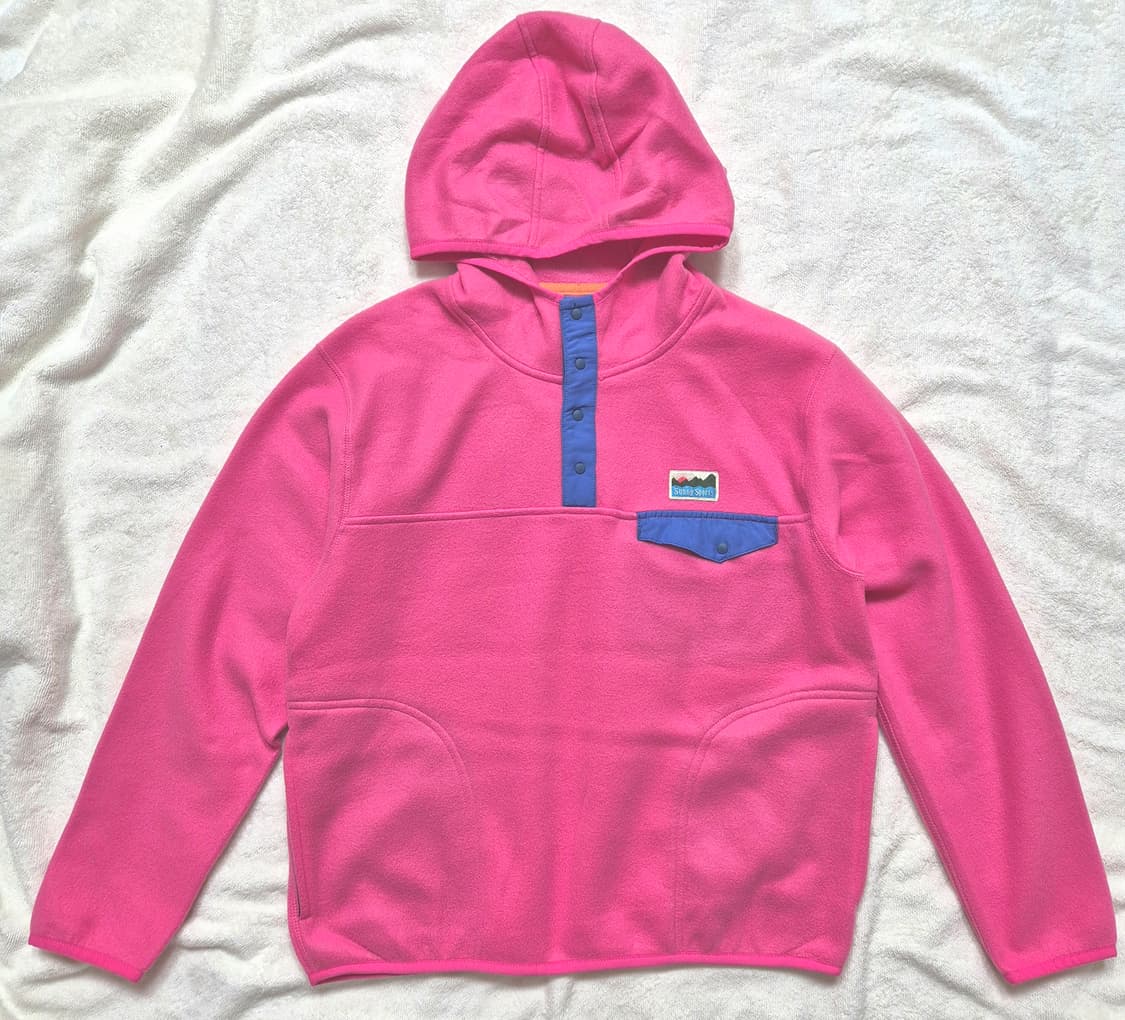 sunny sports 써니스포츠 플리스 후리스 후드 스냅티 여성F 상품이미지1