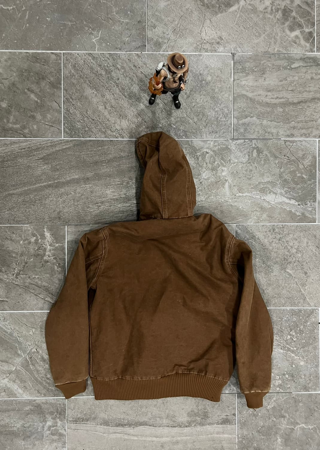 (S)칼하트 후드 덕 액티브 자켓 J160 BRN 칼하트브라운 상품이미지2