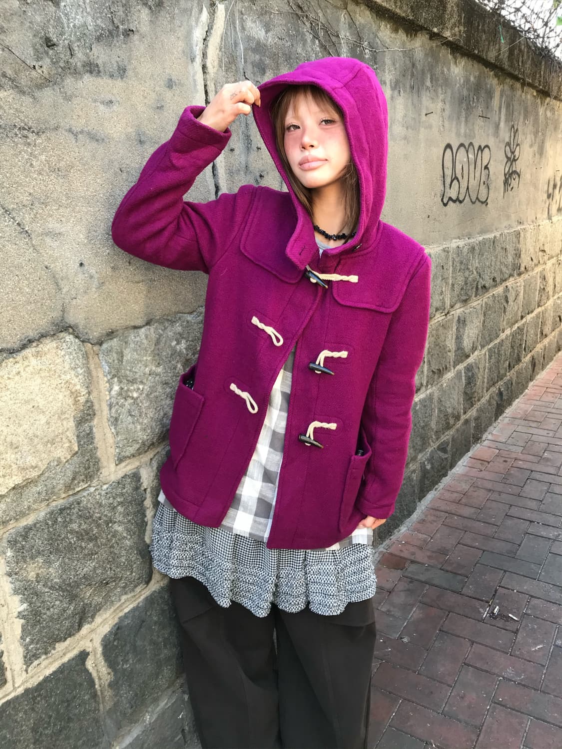 🩷컬러 떡볶이 코트 코디🩷 상품이미지1