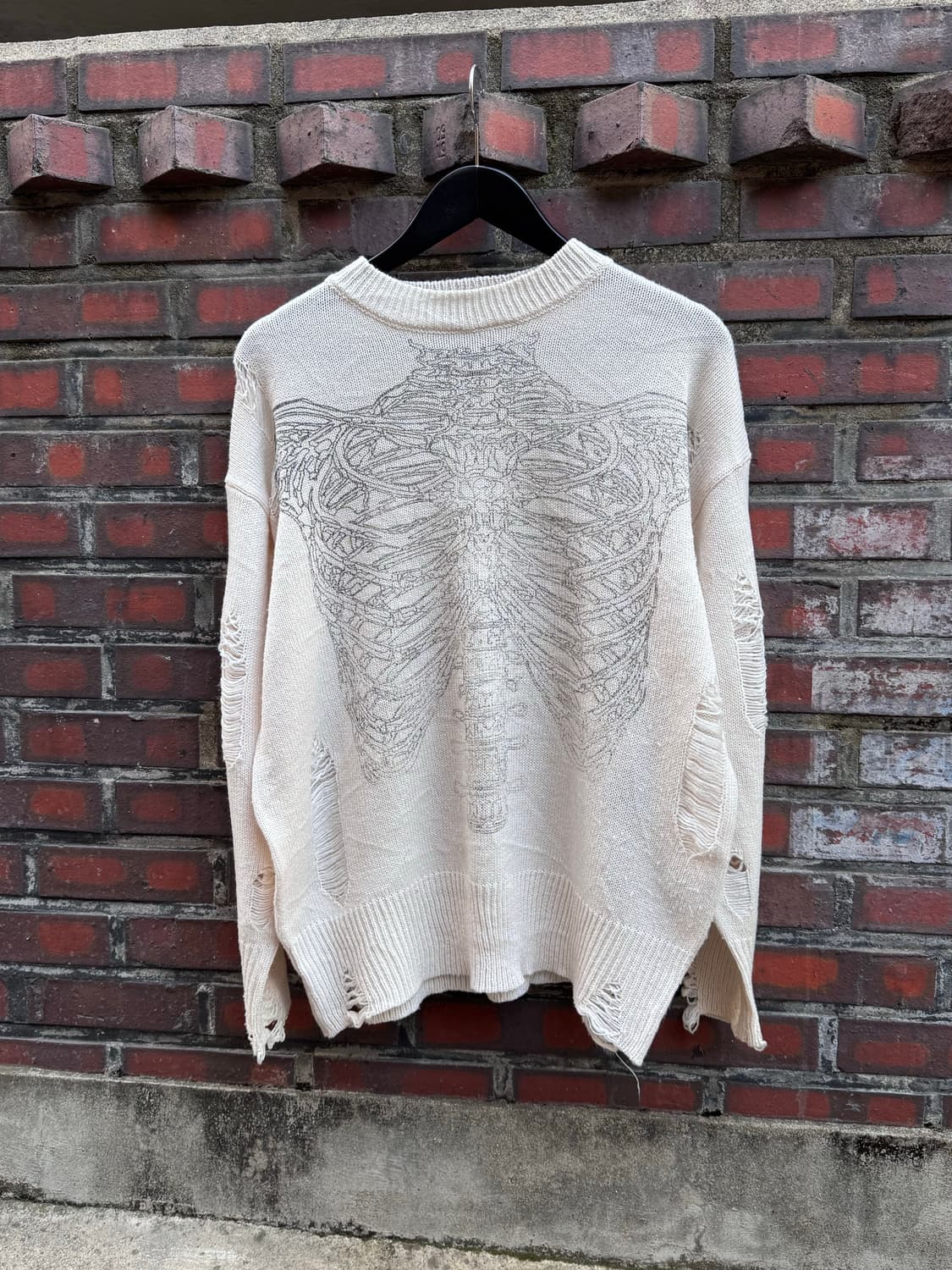 Dirally 본 그런지 니트  상품이미지2