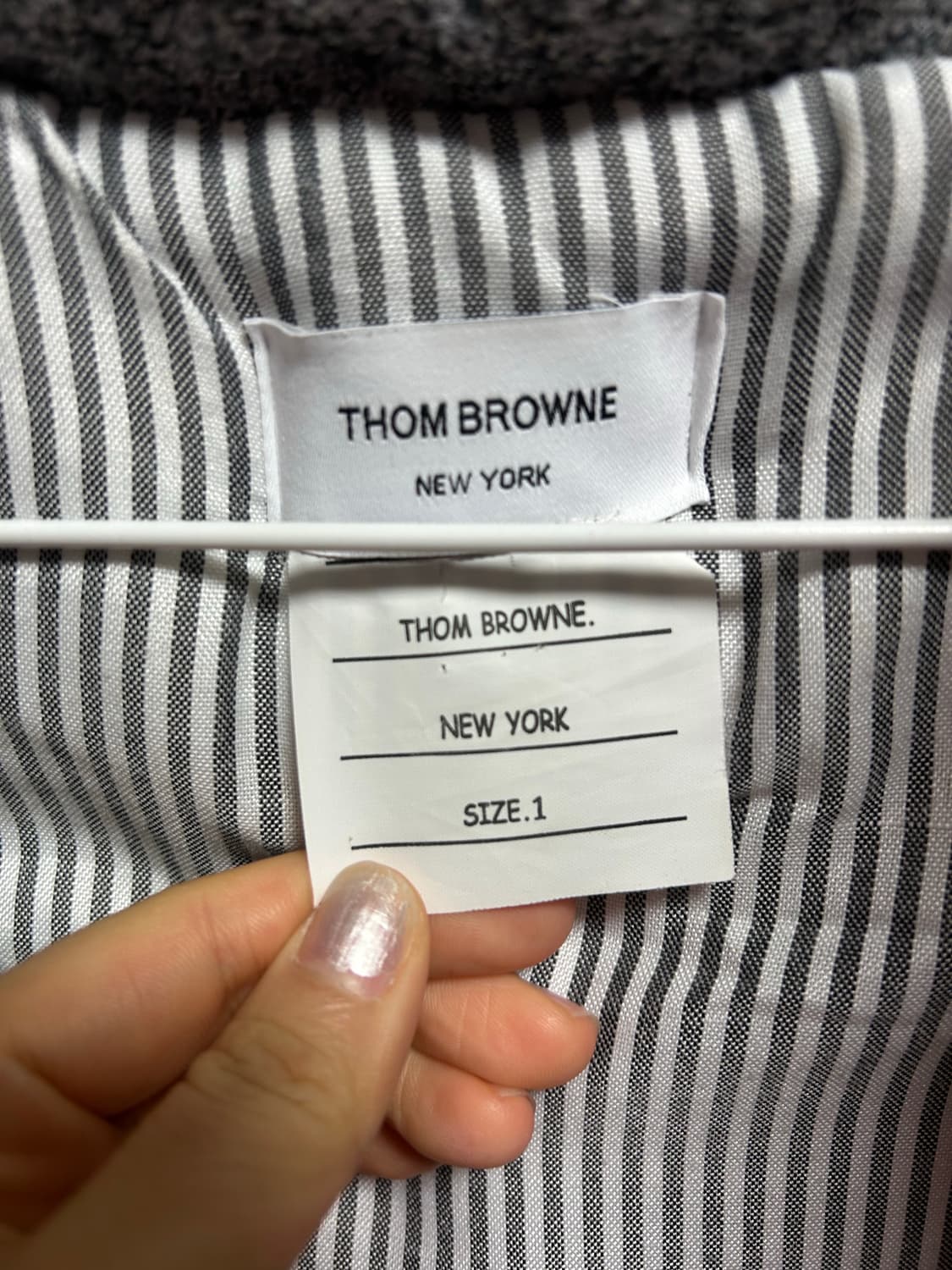 정품 톰브라운 보카시 패딩 조끼 사이즈 1 상품이미지5