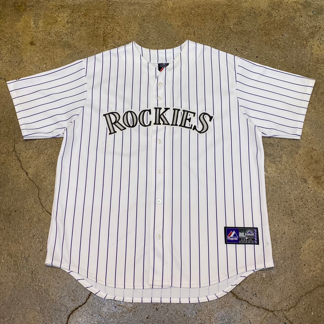 07s USA 마제스틱 MLB 콜로라도 로키스 툴로위츠키 야구유니폼 상품이미지2