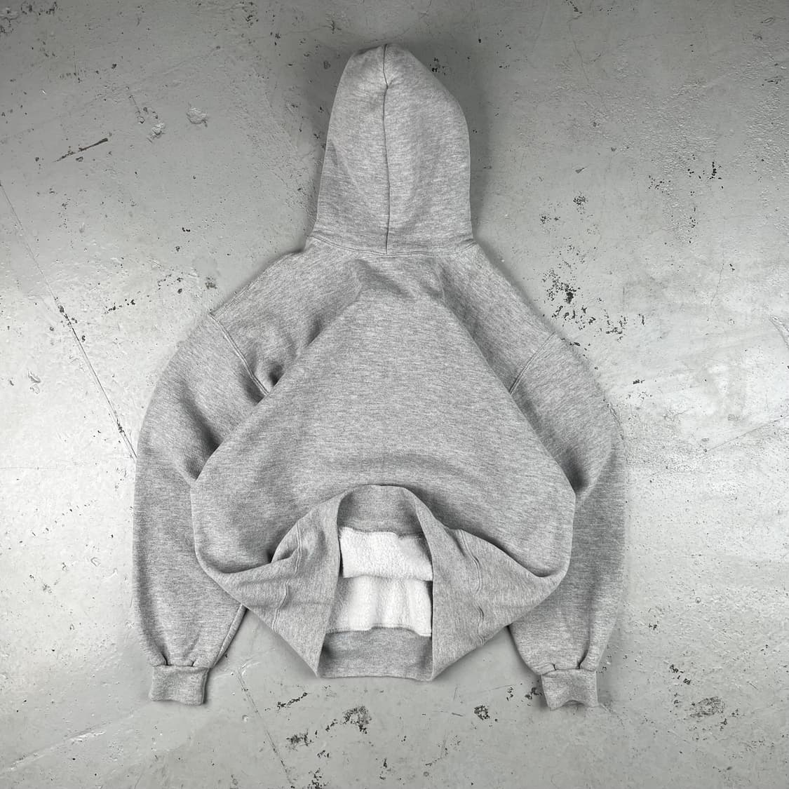 빈티지 러셀 애슬래틱 라이트 그레이 후드 상품이미지5