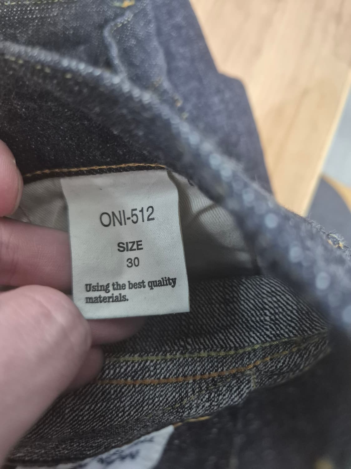 오니데님 oni 512 30사이즈 상품이미지2