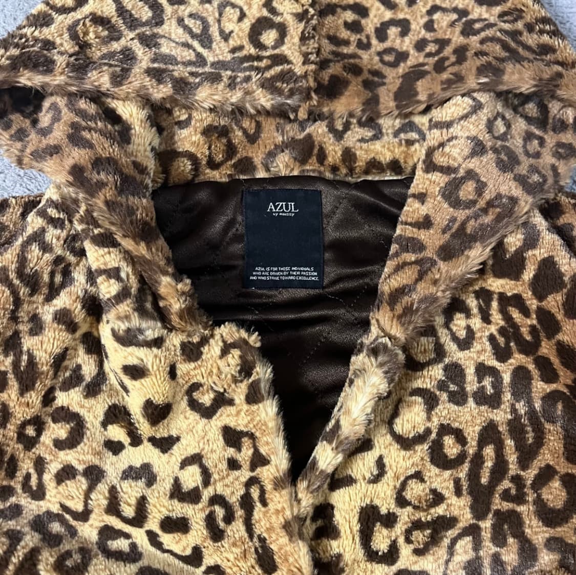 Leopard Fur hoodie / 에눌 가능😍 상품이미지2