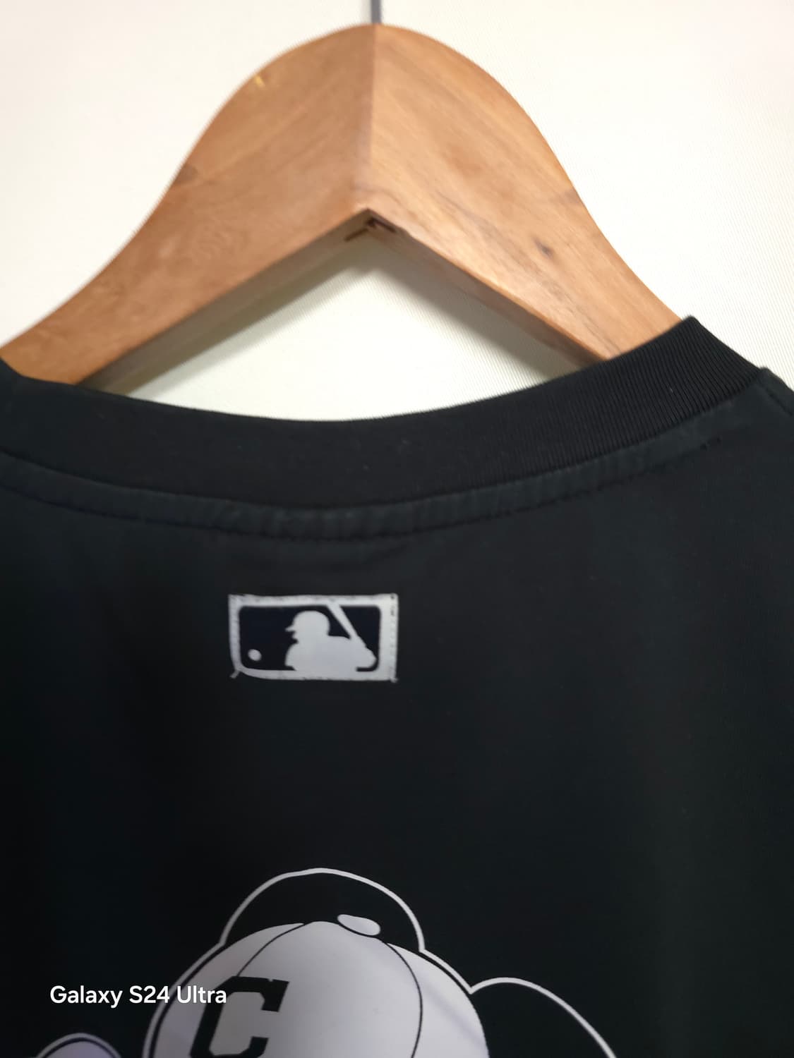 MLB 디즈니 콜라보 블랙 미키마우스 반팔티 M ✨️정품✨️ 상품이미지6