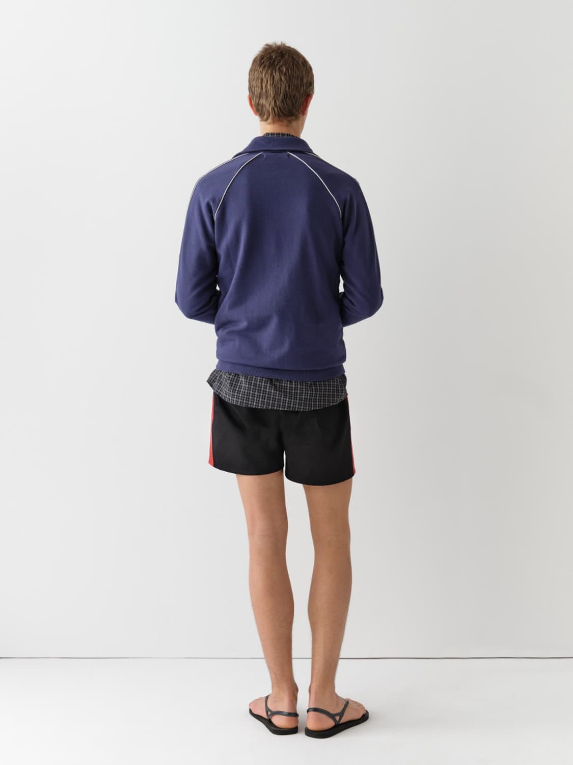 [M,L,XL]기마구아스 Galan 트랙 자켓/네이비 상품이미지4