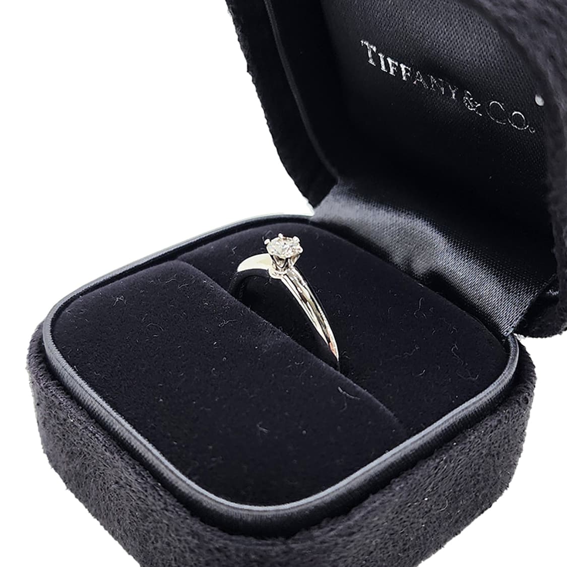 티파니 플래티늄 다이아 웨딩 반지 10호 상품이미지8