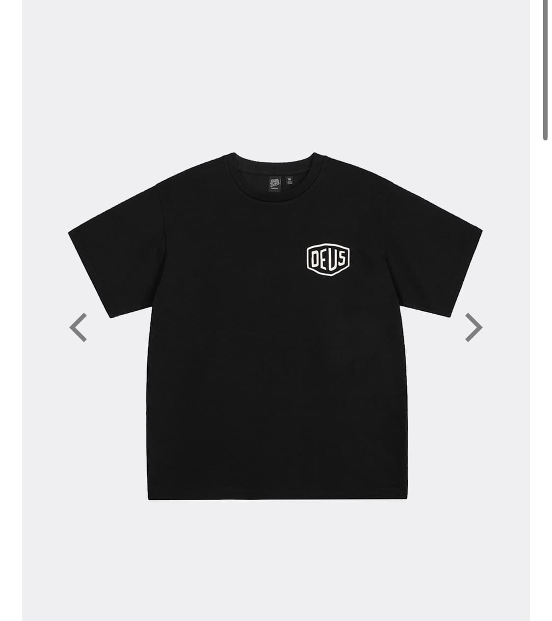 데우스 서울 반팔 블랙 XXL 상품이미지2