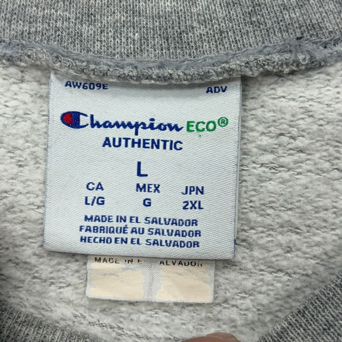 챔피온 베이직 맨투맨 v2596 상품이미지6