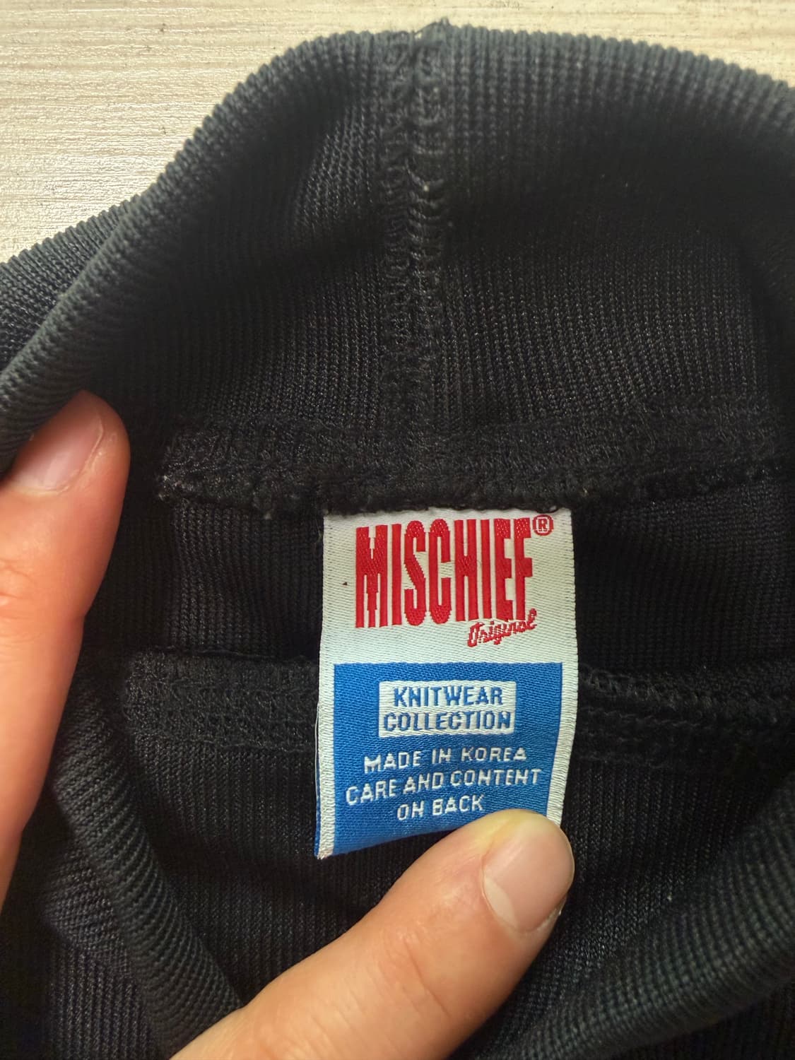 미스치프 크롭탑 상품이미지3