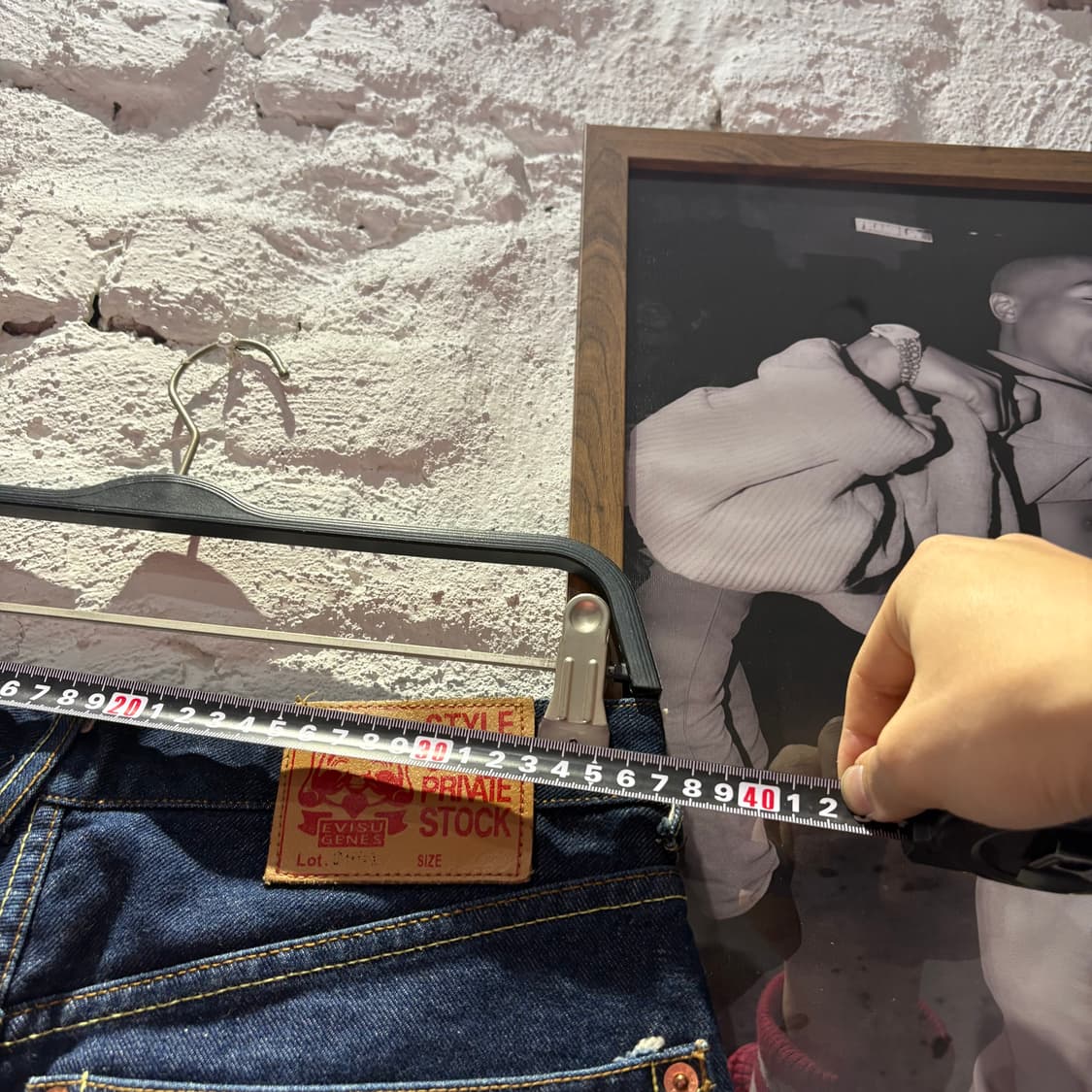 00‘s 에비수 빈티지 데님팬츠 상품이미지8