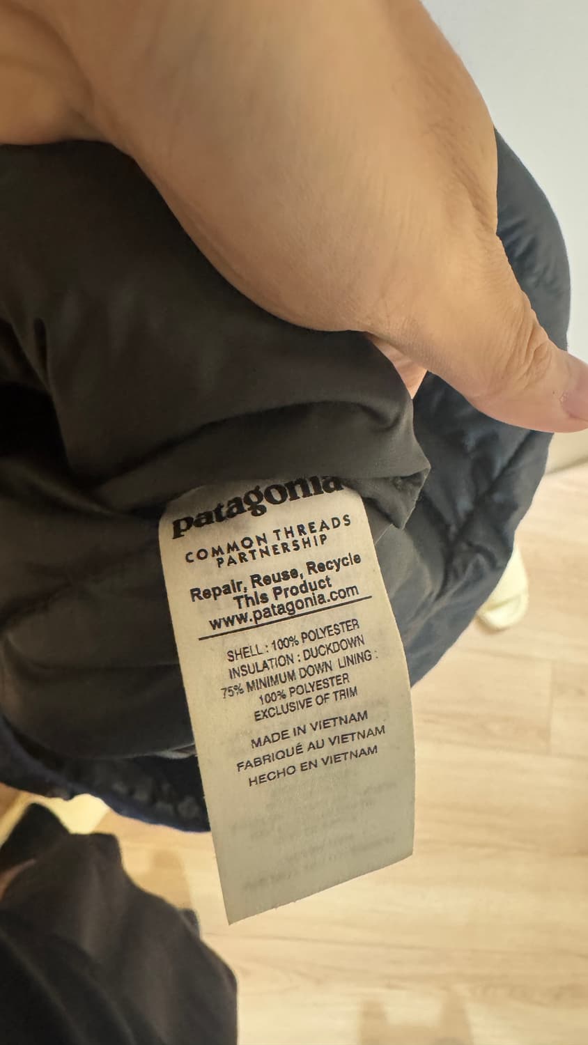 파타고니아 스냅 다운 M 상품이미지3