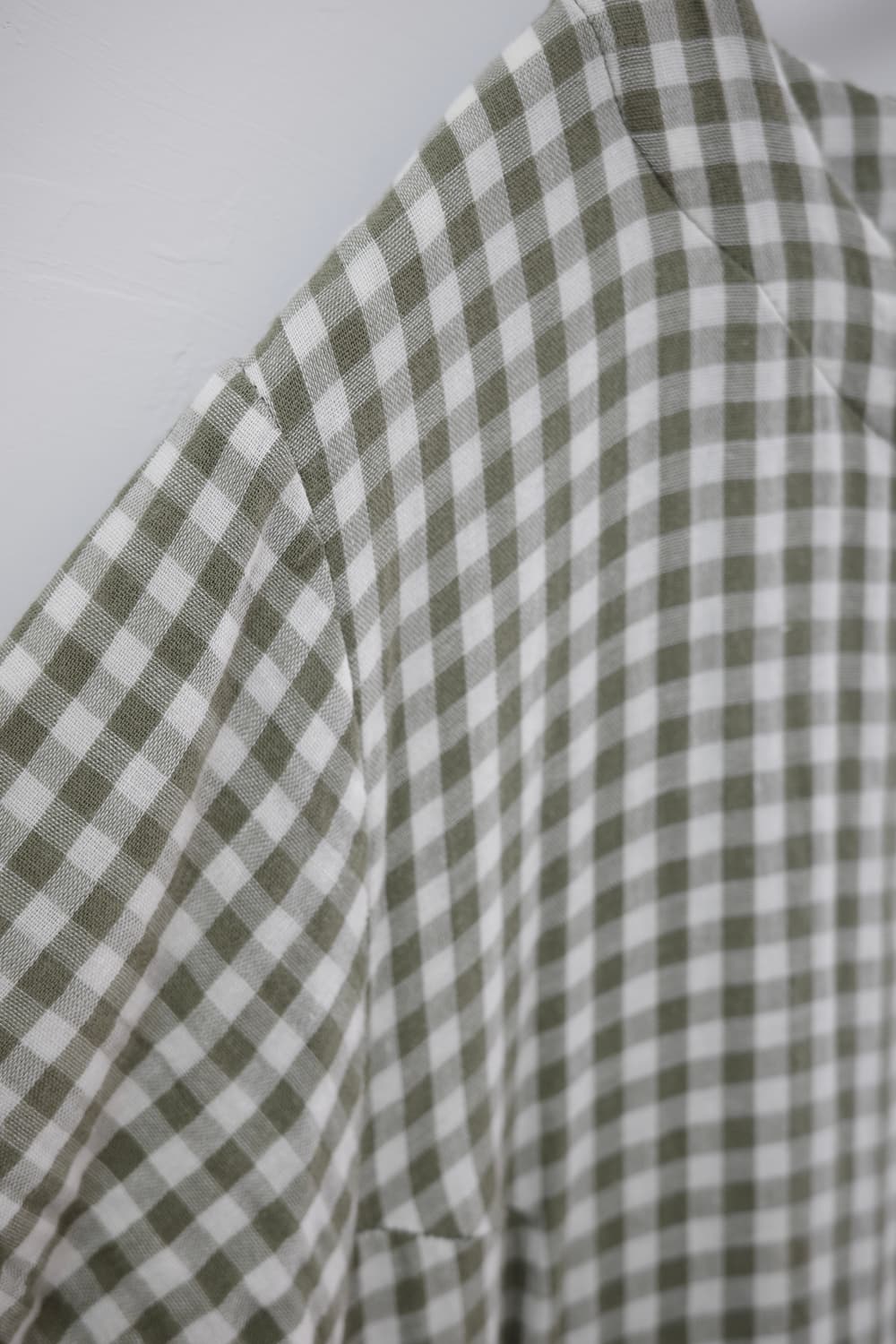 Bonte green check one-piece 상품이미지8