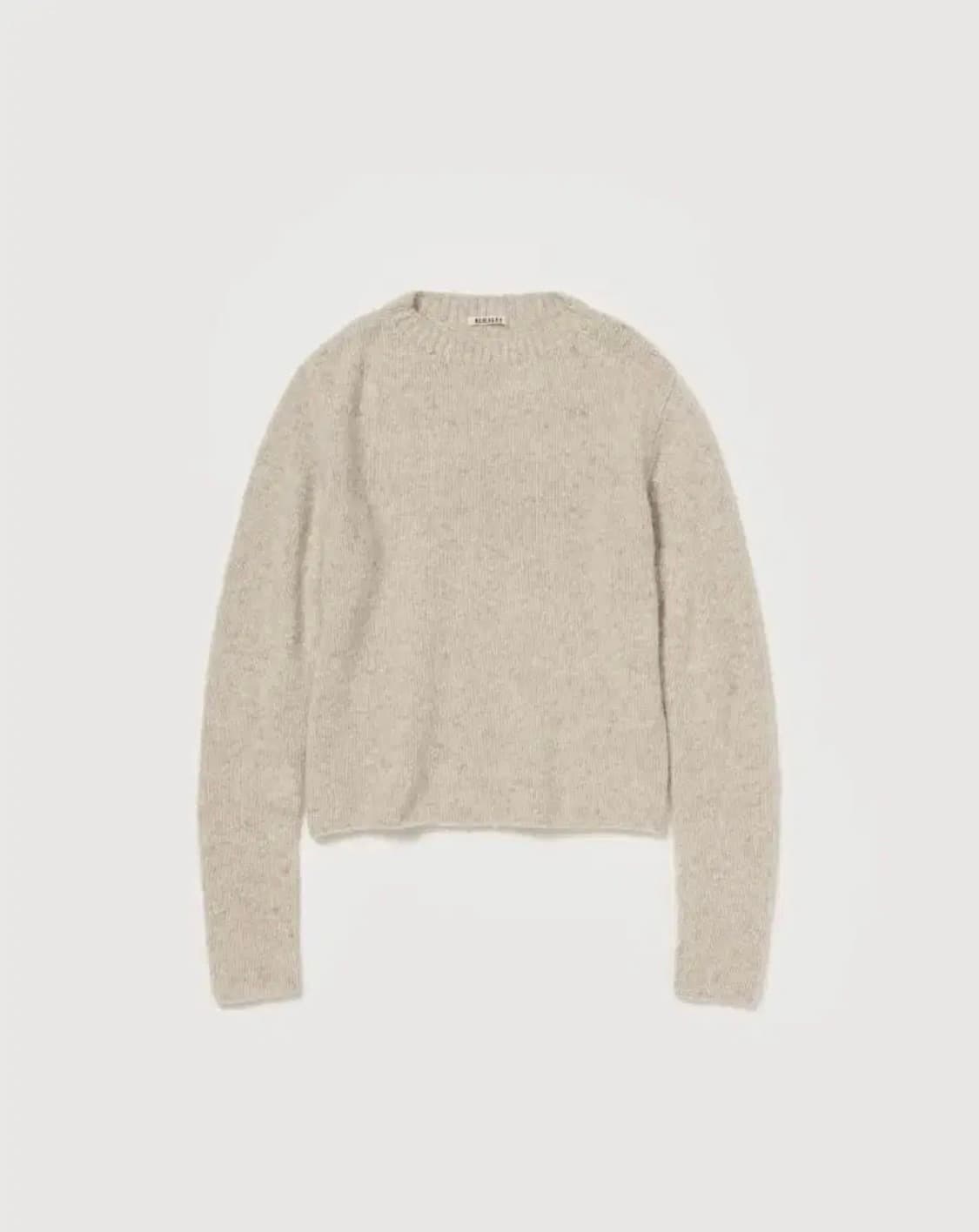 오라리 25AW 캐시미어 멜란지 니트 풀오버 상품이미지1