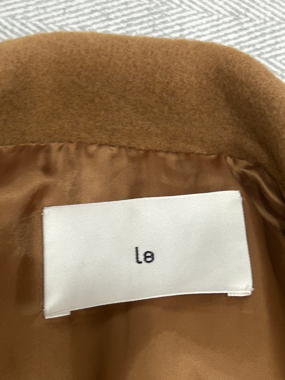 Le 르 오픈 더블버튼 롱코트 상품이미지8