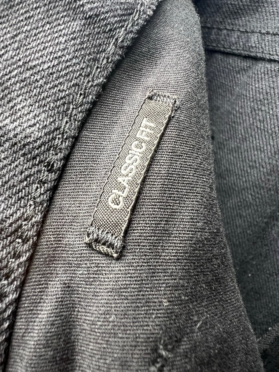 프라다 클래식 블랙 데님 팬츠 32사이즈 새상품급 상품이미지5