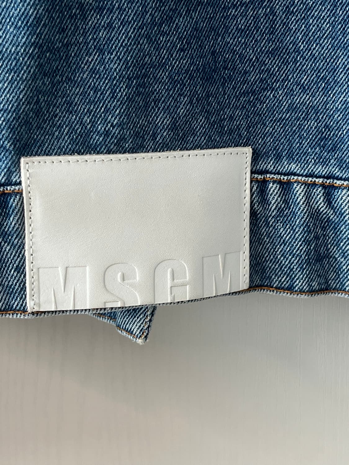 MSGM 데님 자켓 청자켓 38사이즈 상품이미지7