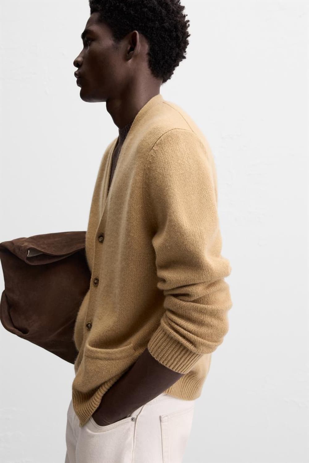 자라 캐시미어 가디건 L 새 상품 판매합니다. 상품이미지9