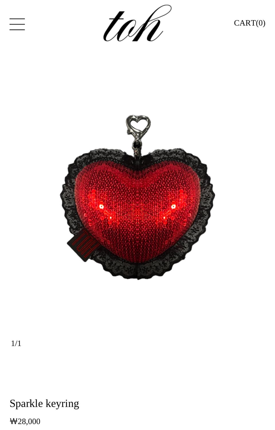 Toh Sparkle Keyring 상품이미지1