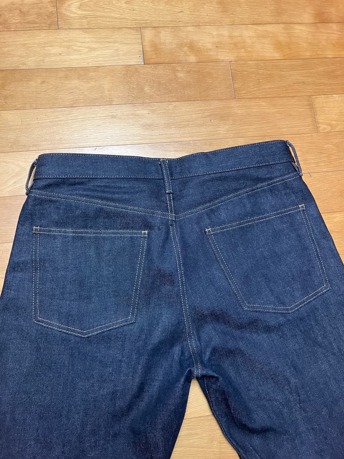 유니클로U 셀비지 레귤러피트 진 35사이즈 상품이미지10