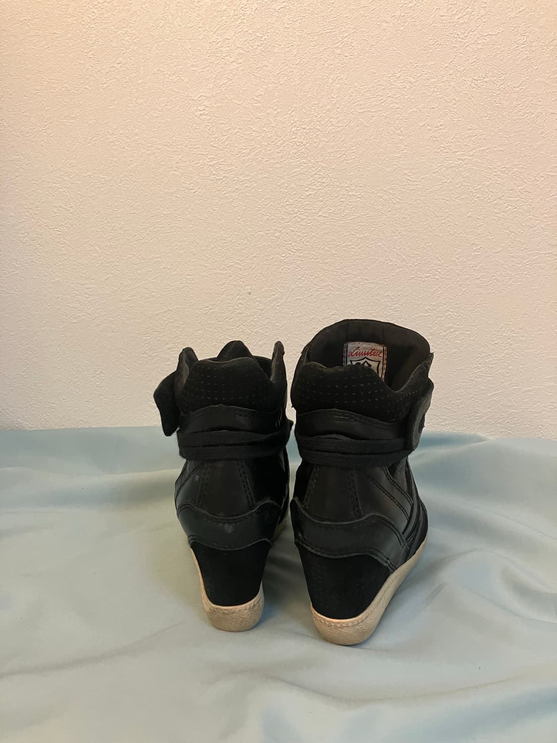 아쉬 ash 보위 레더 하이탑 웨지힐 스니커즈 36사이즈 상품이미지3