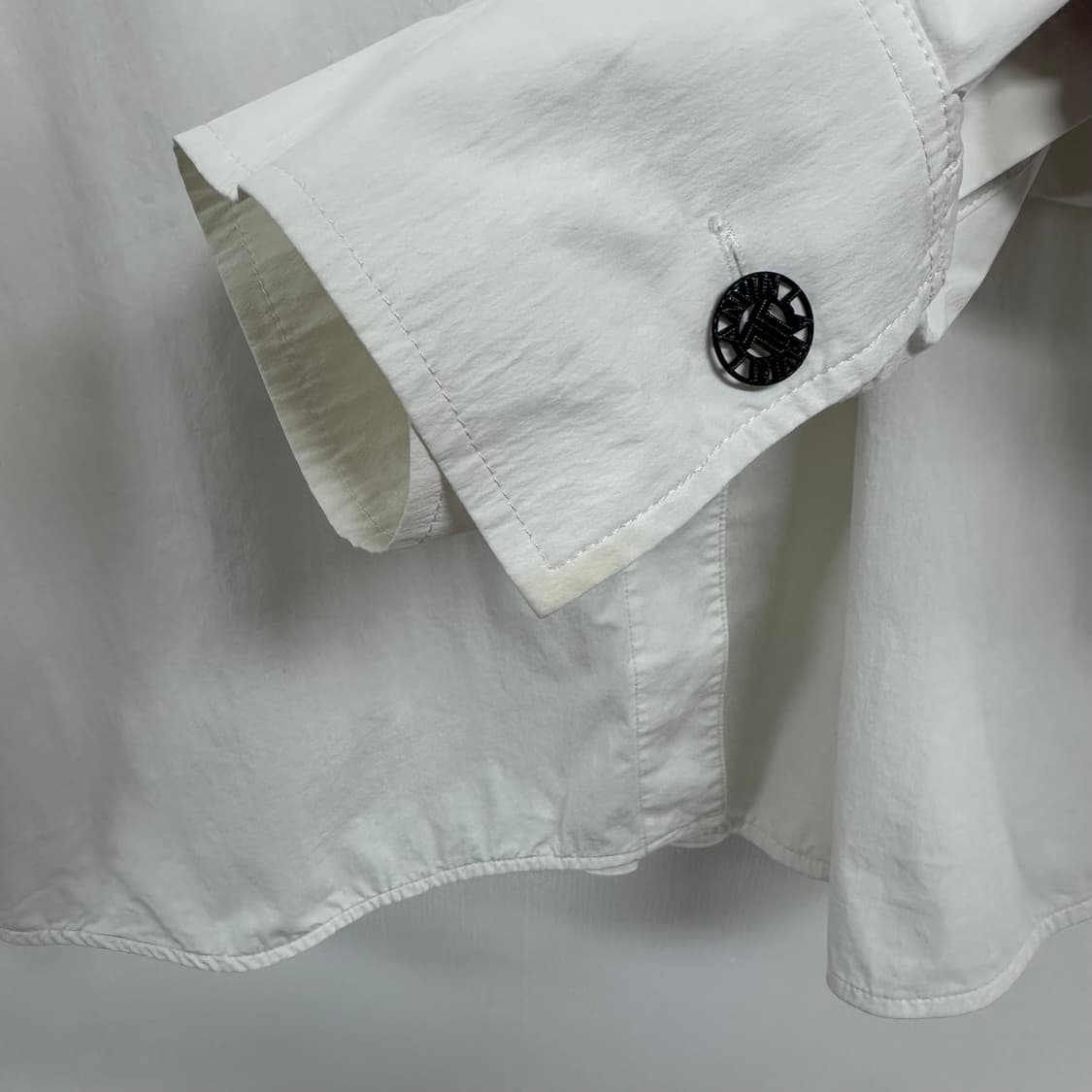 랑방 LANVIN 여성 루즈핏 우븐 셔츠 남방 21s정품 J24 상품이미지6