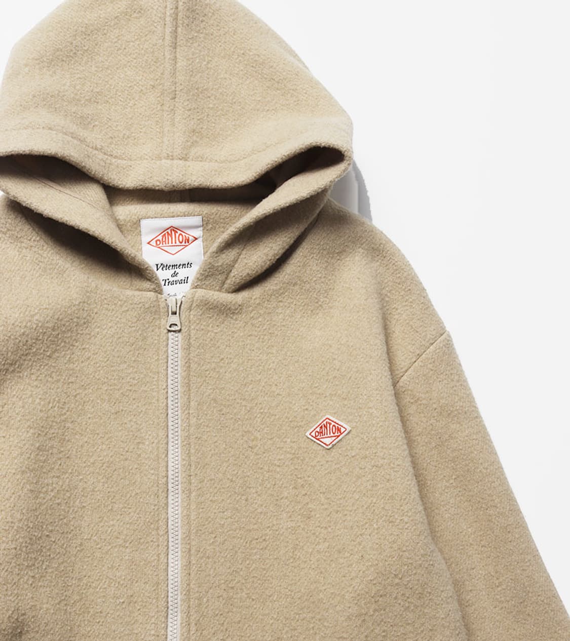 DANTON - WOOL PILE HOOD ZIP 상품이미지4