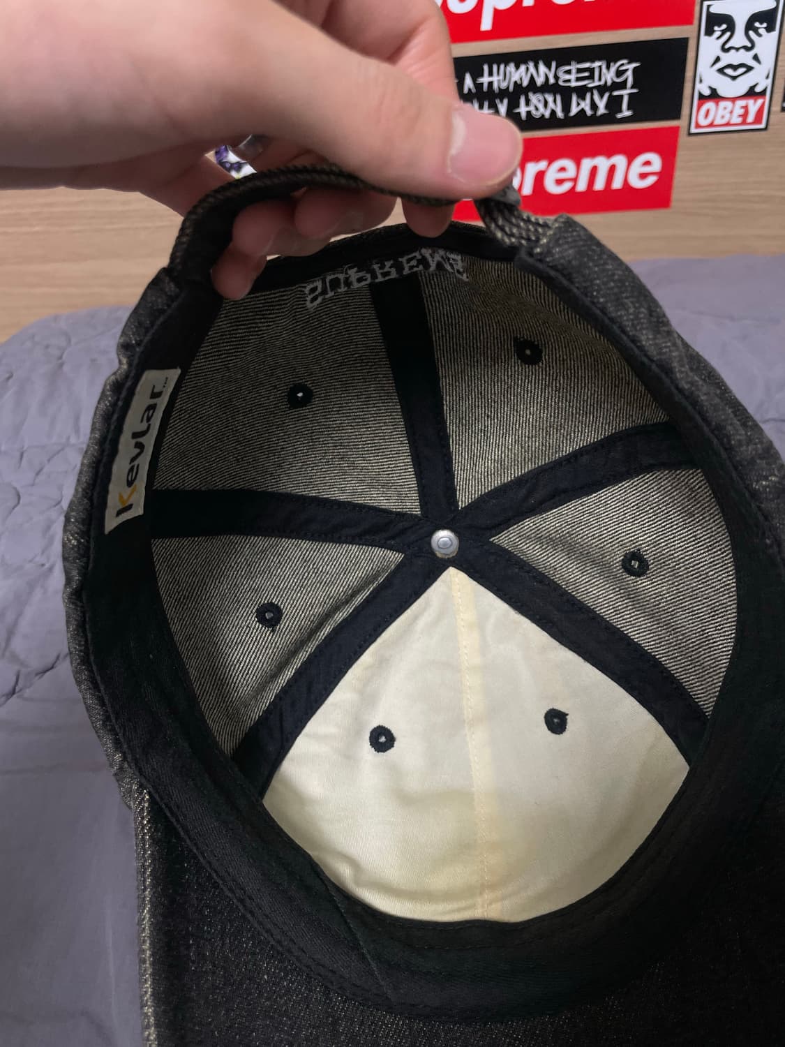 슈프림 케블라 데님 6패널 캡 상품이미지5