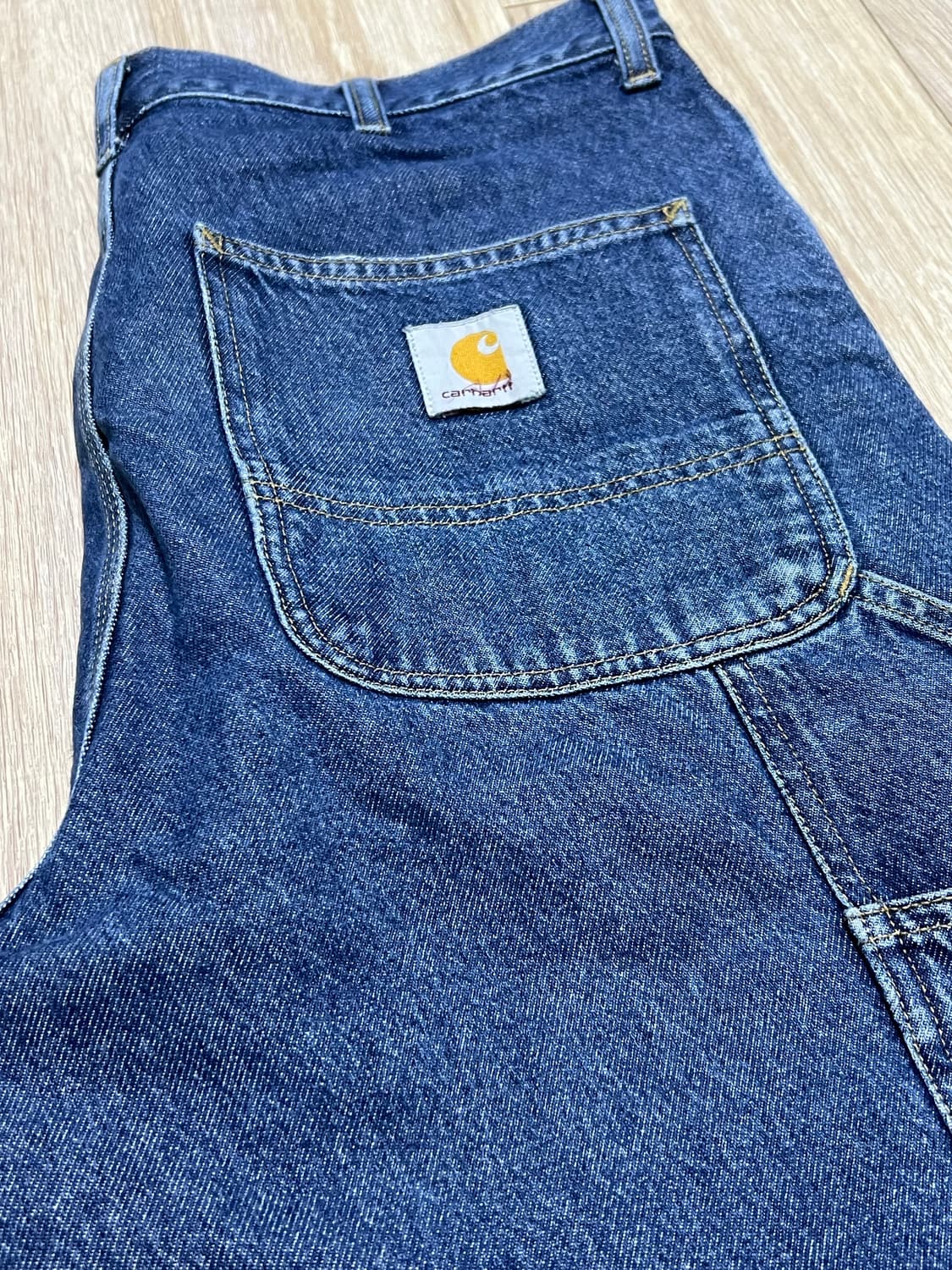 [32] 칼하트wip 더블니 스미스 데님 팬츠 상품이미지3