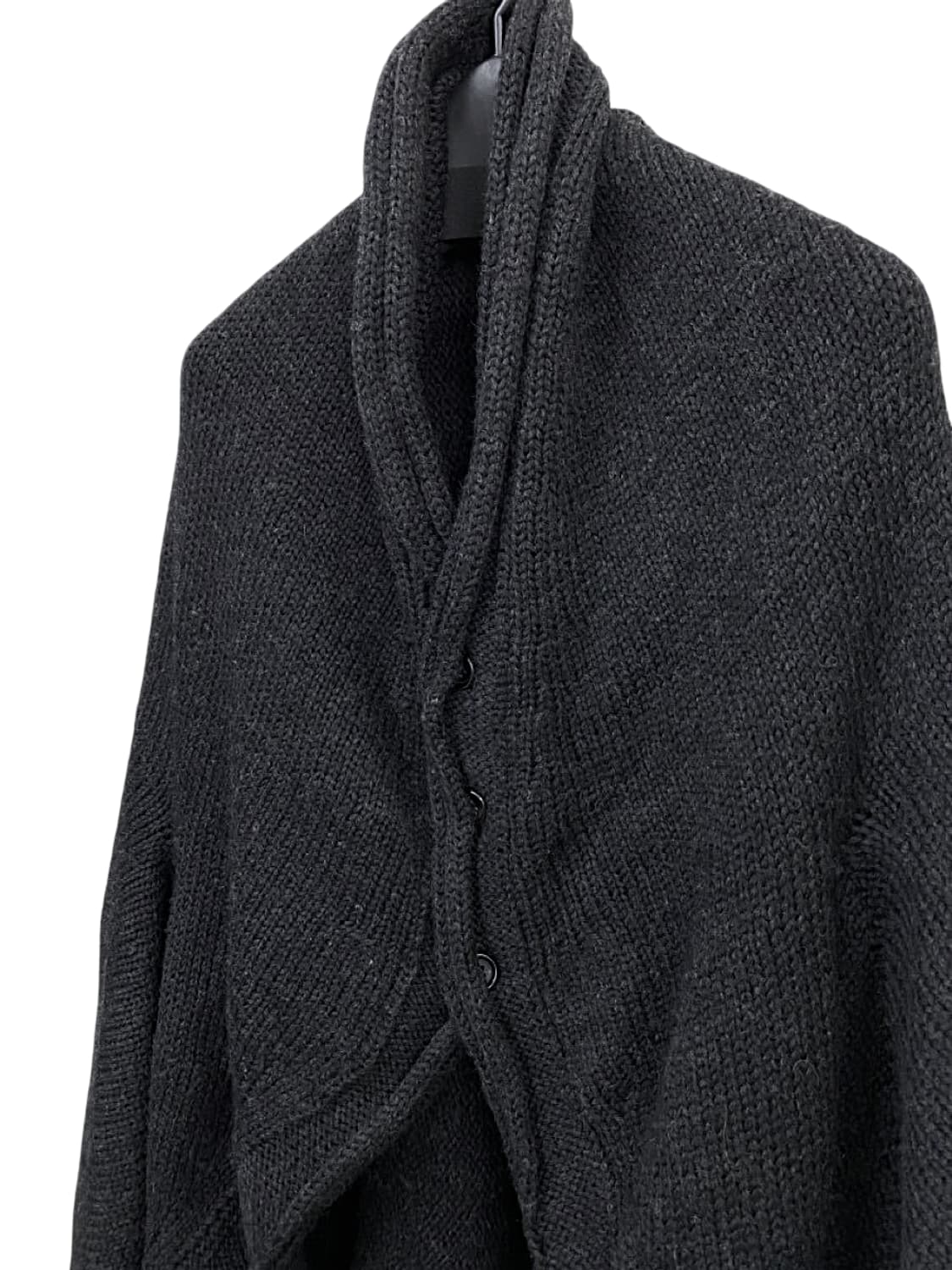 요지 야마모토 와이즈 울 니트 가디건 상품이미지3