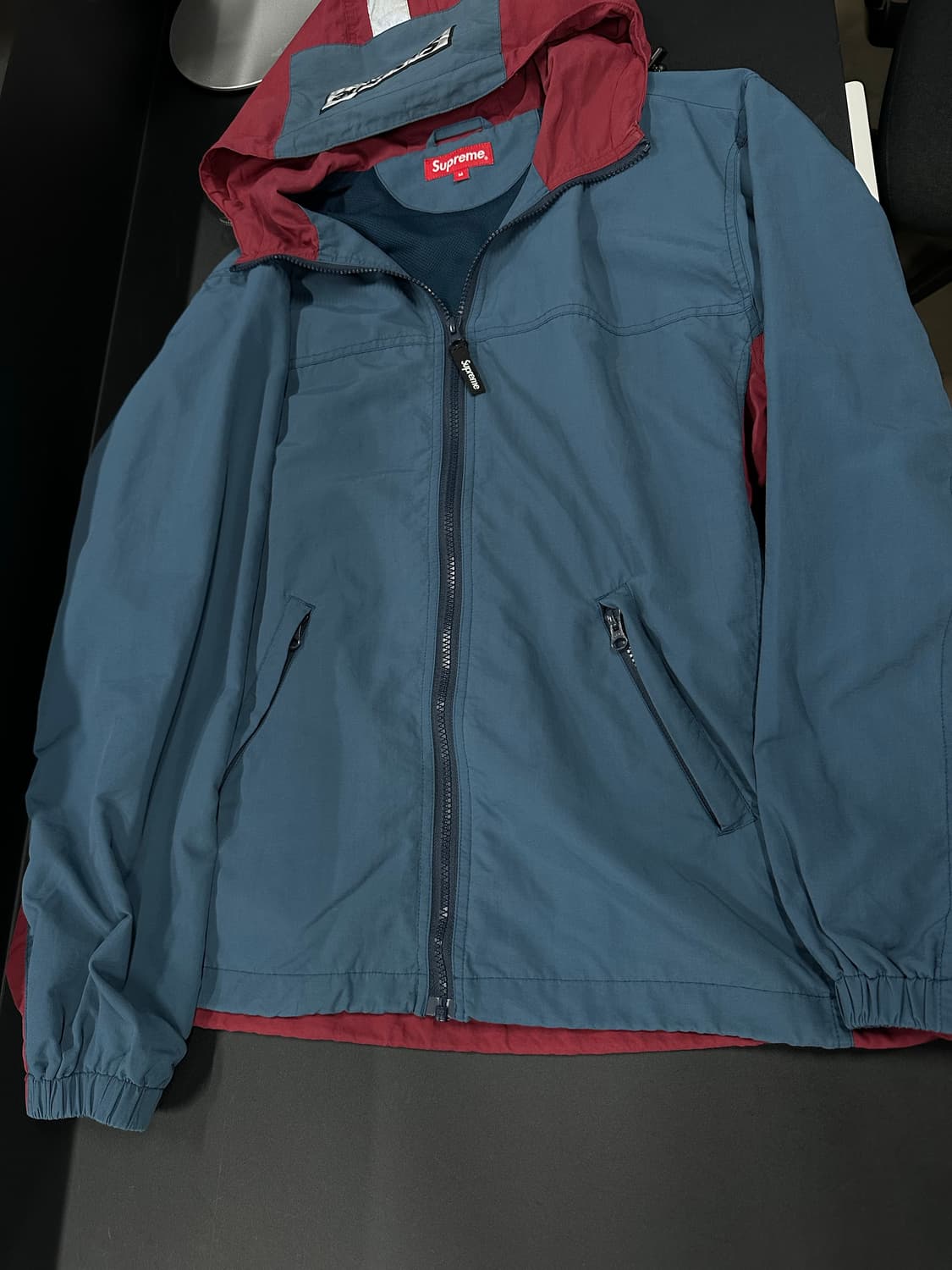 FW18 슈프림 투톤 집업 바람막이 자켓 상품이미지6