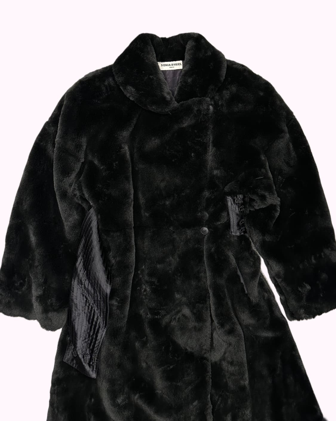archive heavy long faux fur coat 상품이미지4
