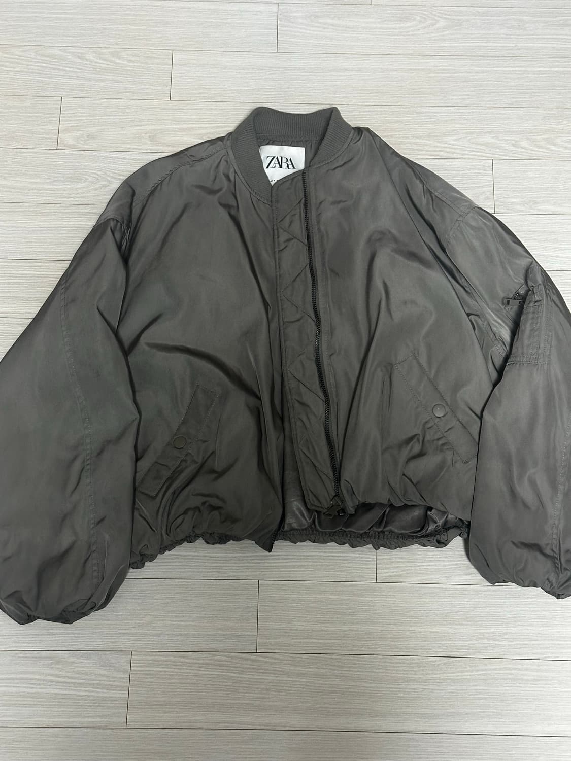 ZARA 오버핏 MA-1 상품이미지1