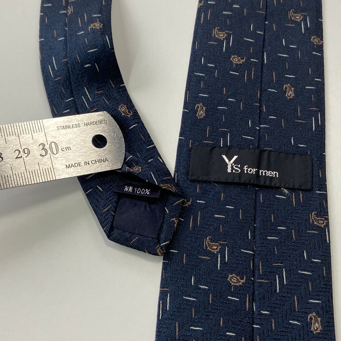 요지야마모토 Y's For men 명품 정품 넥타이6.8cm 상품이미지5