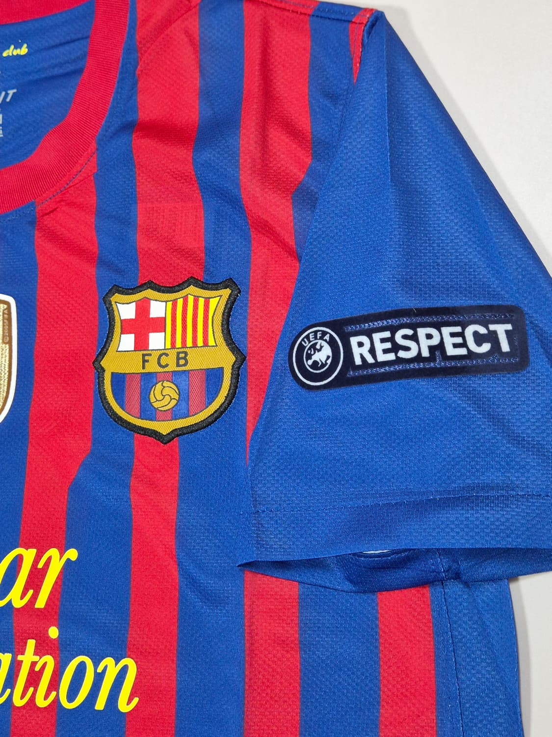11-12 바르셀로나 홈킷 사비 유니폼 M 상품이미지6