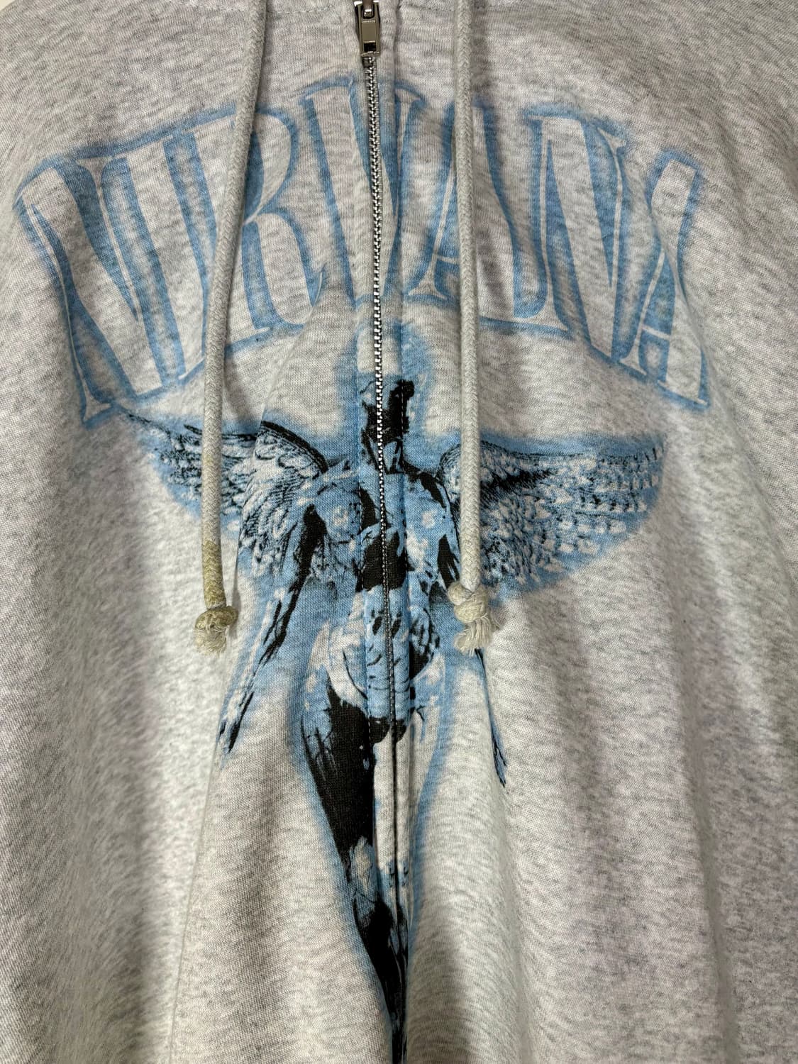 Nirvana hood zip up 너바나 라이센스 후드 집업 상품이미지2