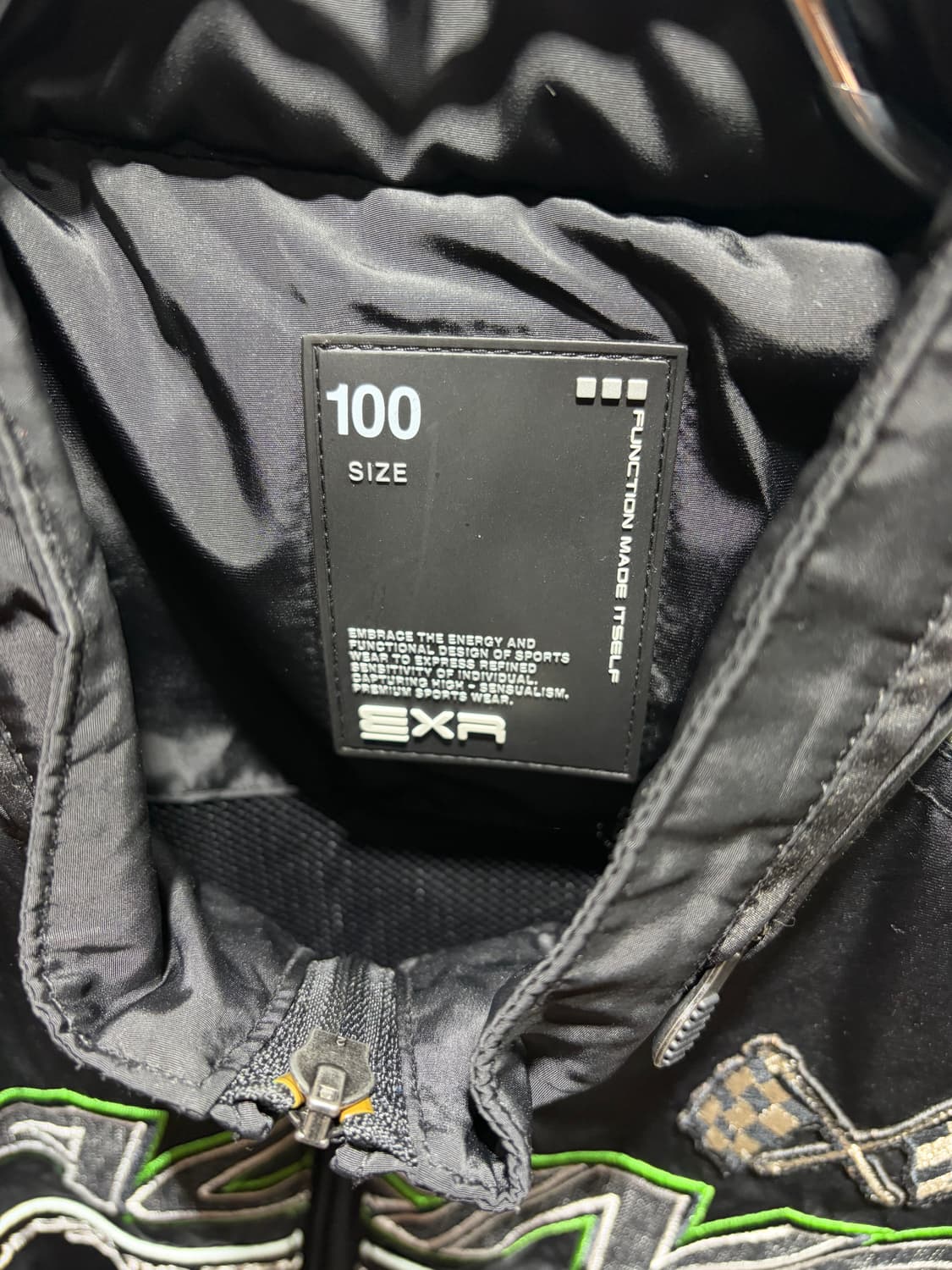 L EXR 이엑스알 레이싱 디테일 나일론 자켓 상품이미지7