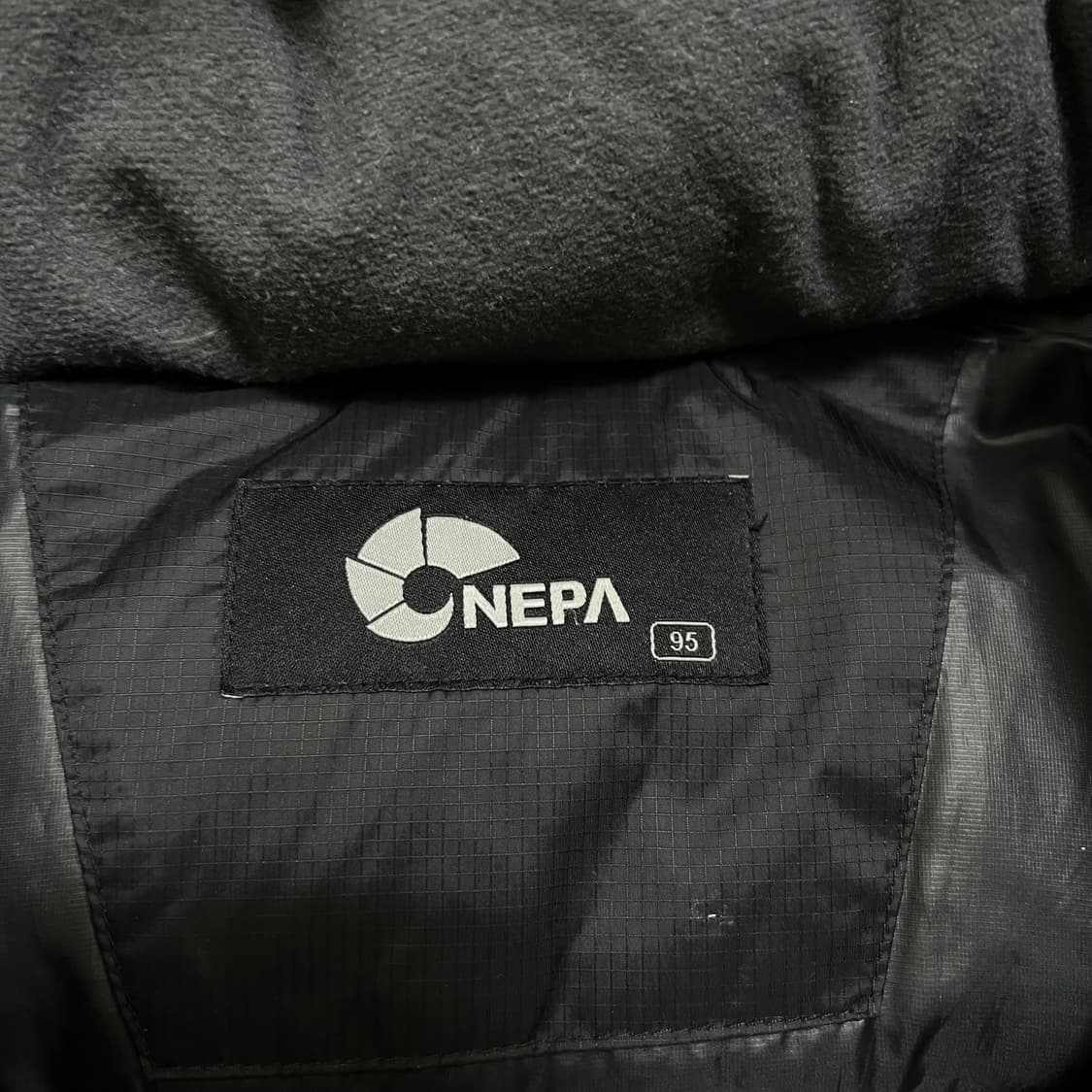 네파 에볼루션 덕다운 후드 패딩 점퍼 [블랙] M/95 상품이미지6