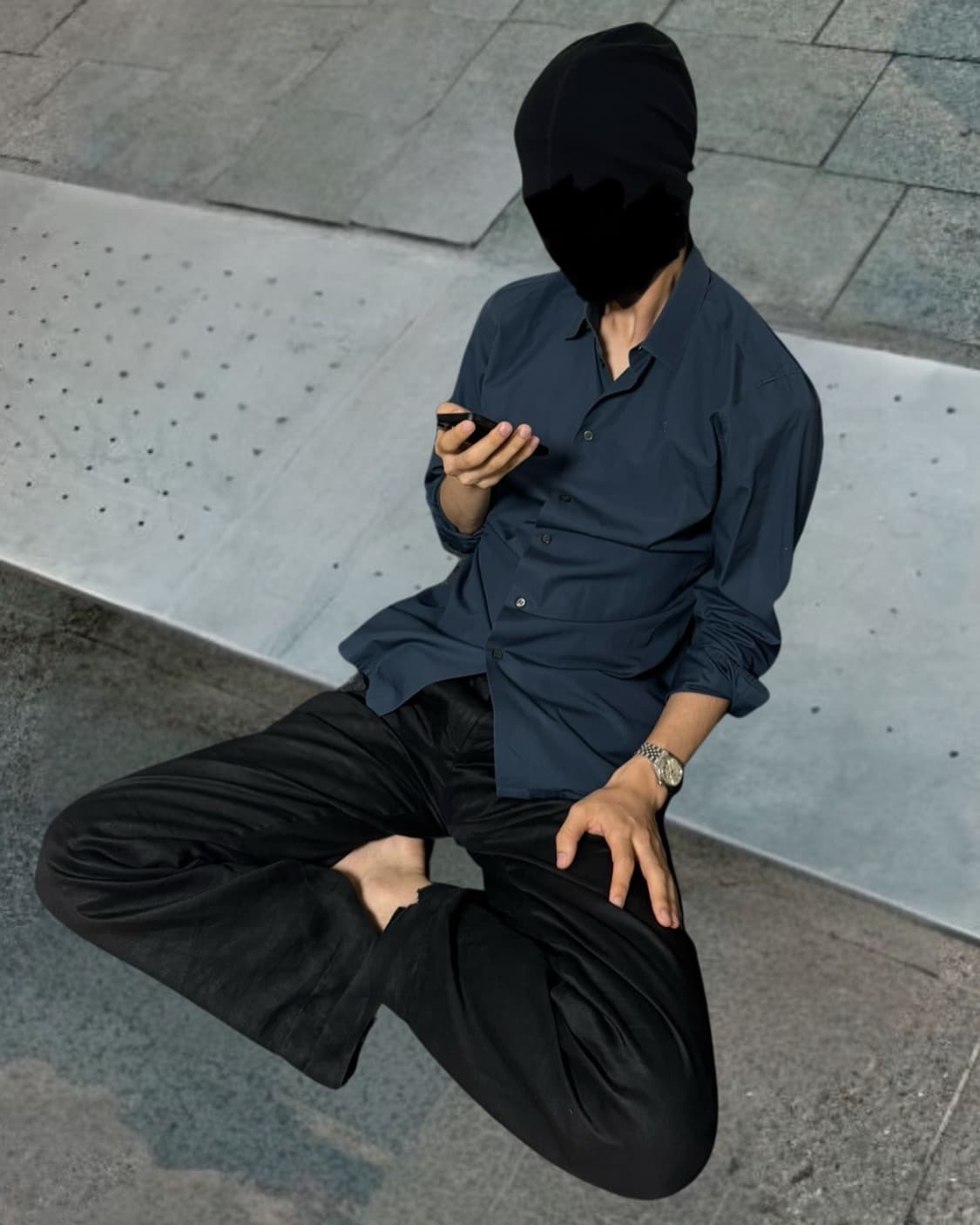 Raf Simons Navy shirts 상품이미지1