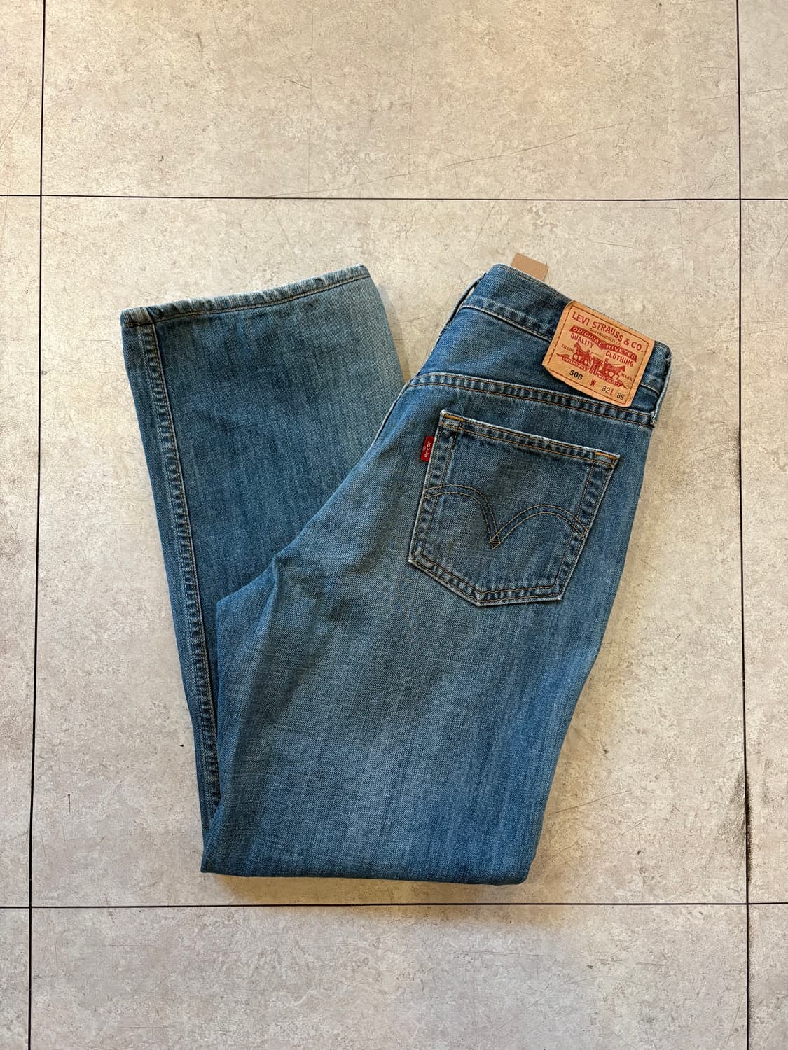 리바이스 506 데님 팬츠 32×34 상품이미지1