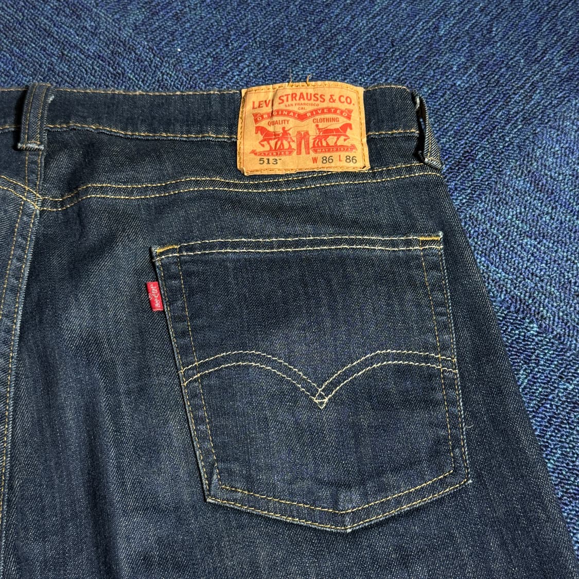 리바이스 스트레이트핏 데님팬츠 상품이미지4